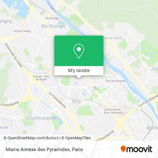 Mairie Annexe des Pyramides plan
