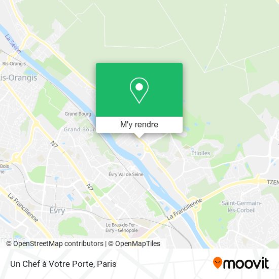 Un Chef à Votre Porte plan