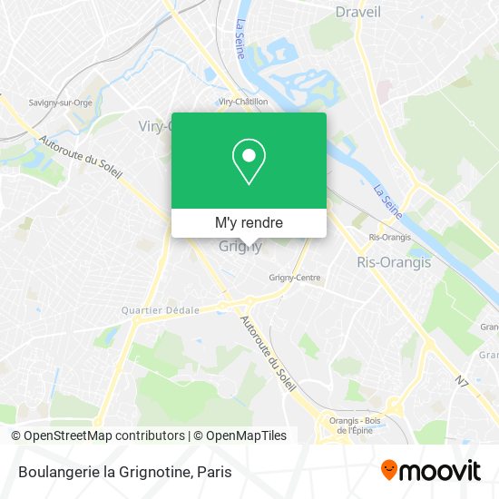 Boulangerie la Grignotine plan