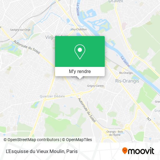L'Esquisse du Vieux Moulin plan