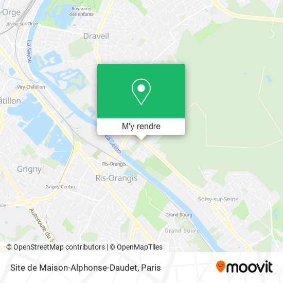 Site de Maison-Alphonse-Daudet plan