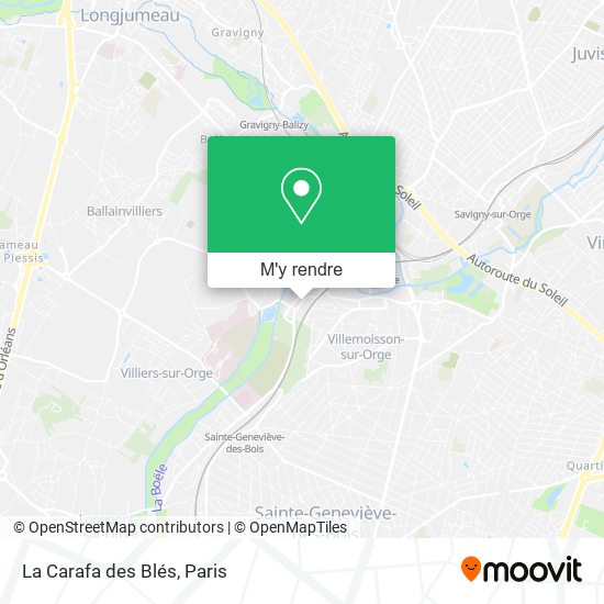 La Carafa des Blés plan