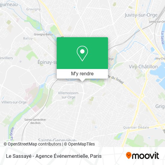 Le Sassayé - Agence Événementielle plan