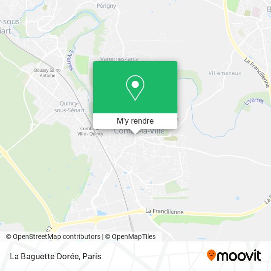 La Baguette Dorée plan