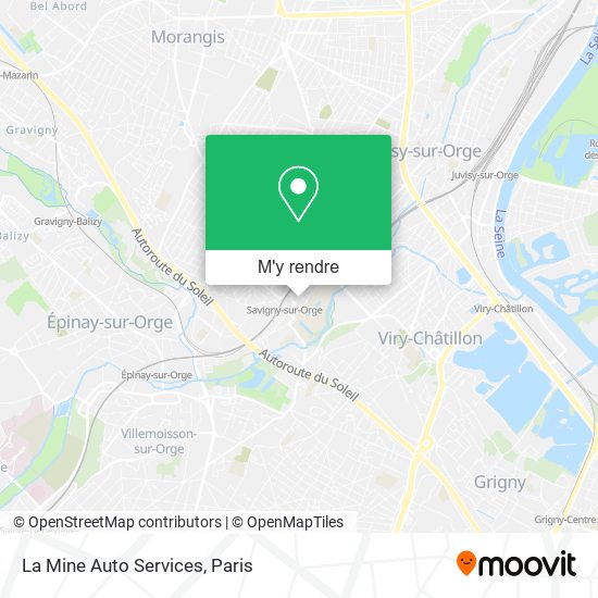 La Mine Auto Services plan