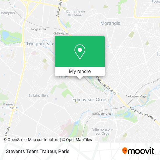 Stevents Team Traiteur plan