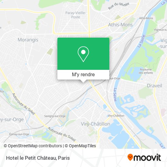 Hotel le Petit Château plan