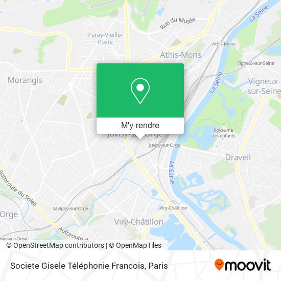 Societe Gisele Téléphonie Francois plan