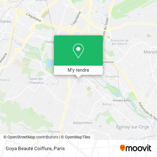 Goya Beauté Coiffure plan