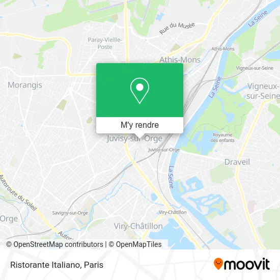 Ristorante Italiano plan