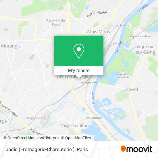 Jadis (Fromagerie-Charcuterie ) plan