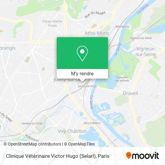 Clinique Vétérinaire Victor Hugo (Selarl) plan