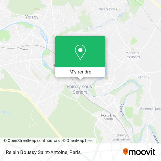 Relaih Boussy Saint-Antoine plan
