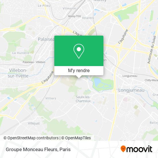 Groupe Monceau Fleurs plan