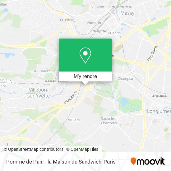 Pomme de Pain - la Maison du Sandwich plan
