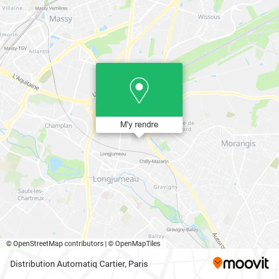 Distribution Automatiq Cartier plan