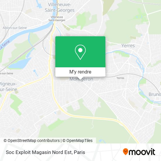 Soc Exploit Magasin Nord Est plan