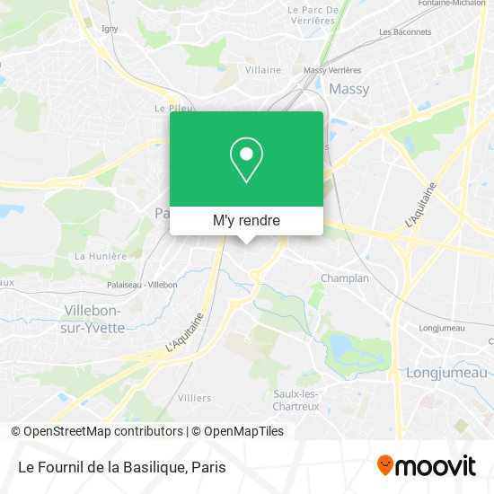 Le Fournil de la Basilique plan
