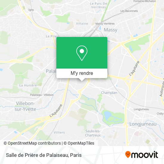 Salle de Prière de Palaiseau plan