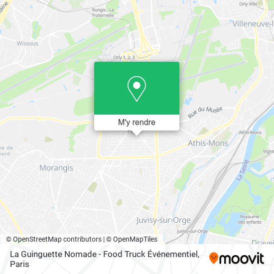 La Guinguette Nomade - Food Truck Événementiel plan