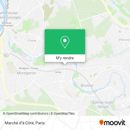 Marché d'à Côté plan