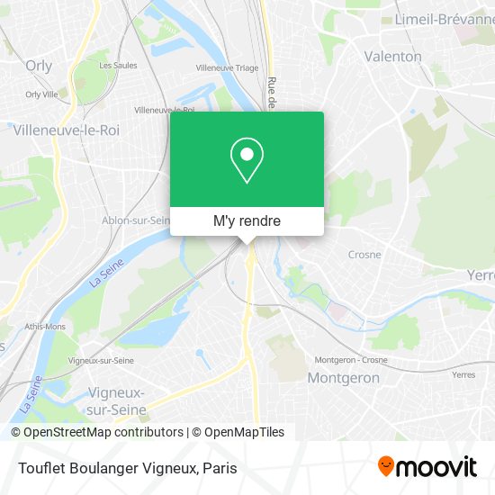 Touflet Boulanger Vigneux plan