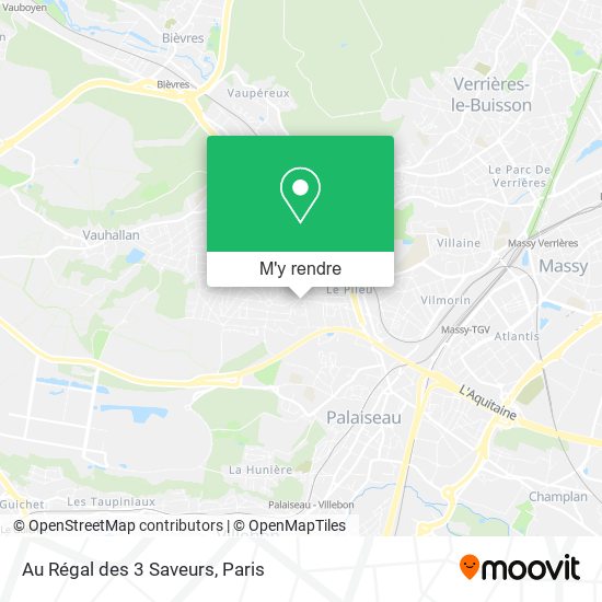 Au Régal des 3 Saveurs plan