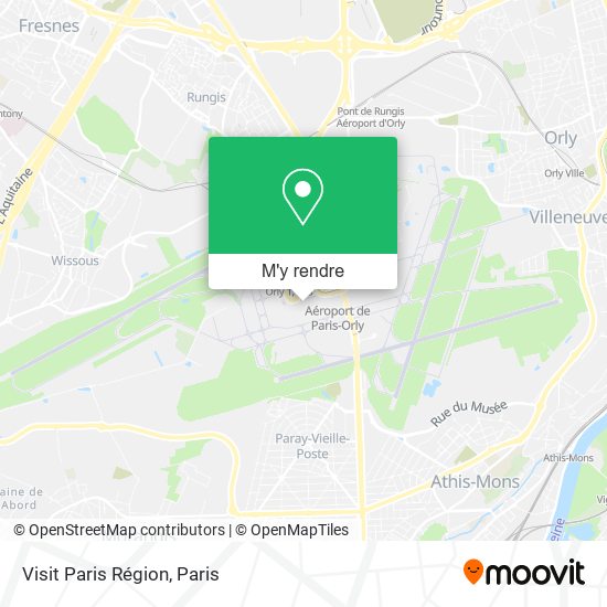 Visit Paris Région plan