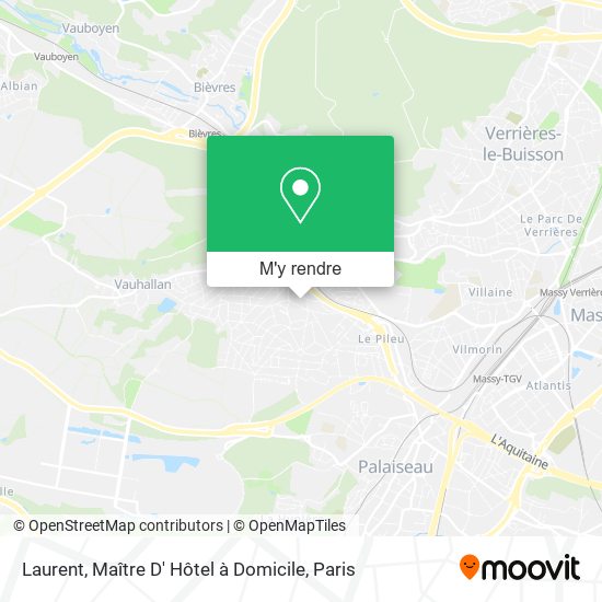 Laurent, Maître D' Hôtel à Domicile plan