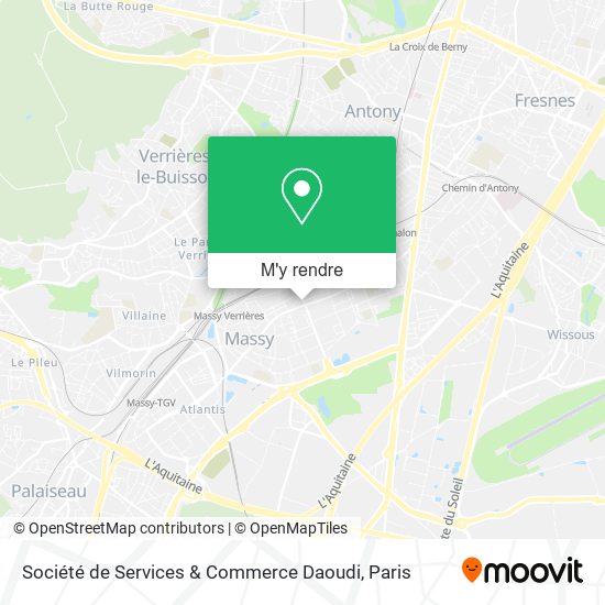 Société de Services & Commerce Daoudi plan