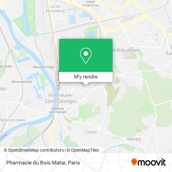 Pharmacie du Bois Matar plan