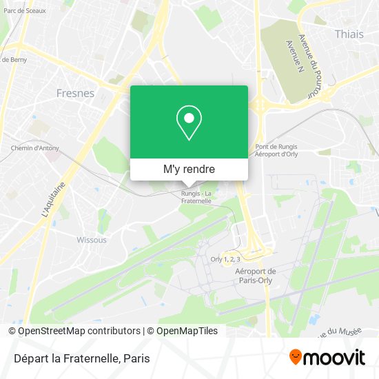 Départ la Fraternelle plan