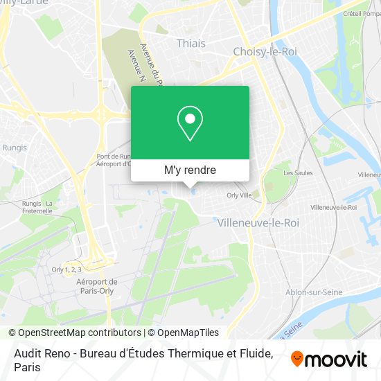 Audit Reno - Bureau d'Études Thermique et Fluide plan