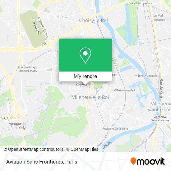 Aviation Sans Frontières plan