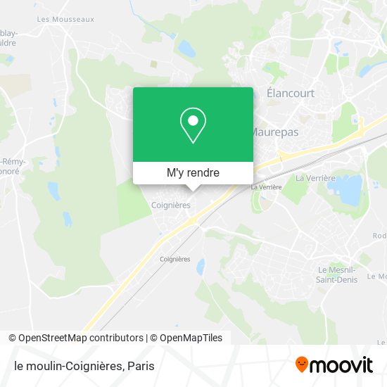 le moulin-Coignières plan