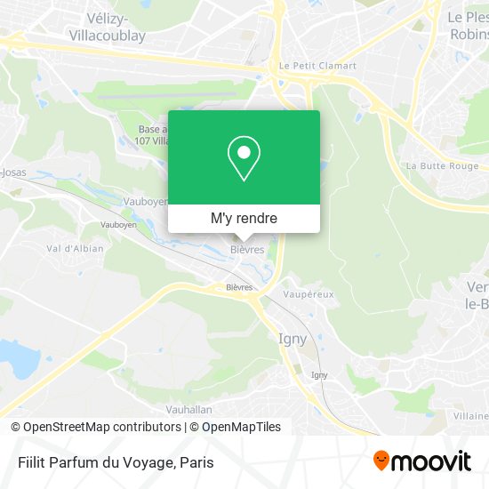 Fiilit Parfum du Voyage plan
