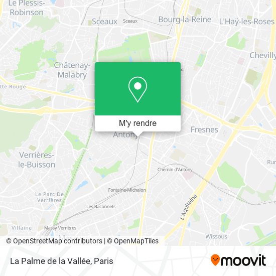 La Palme de la Vallée plan