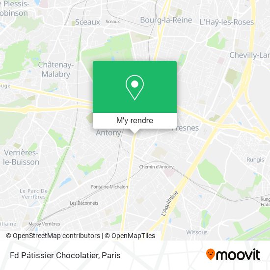 Fd Pátissier Chocolatier plan