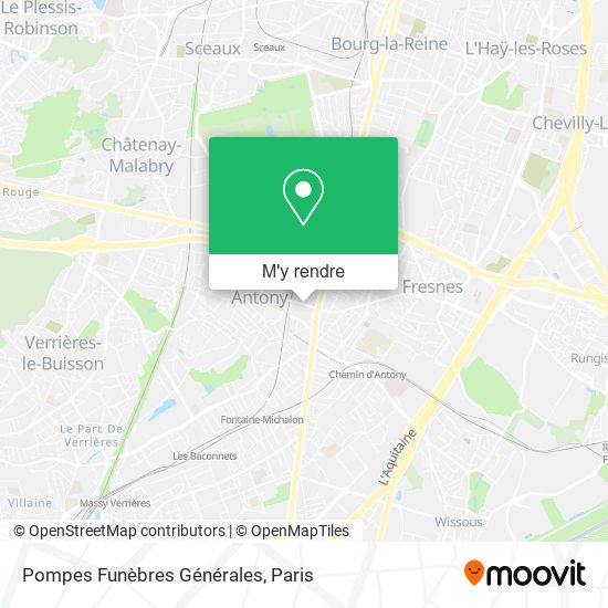 Pompes Funèbres Générales plan