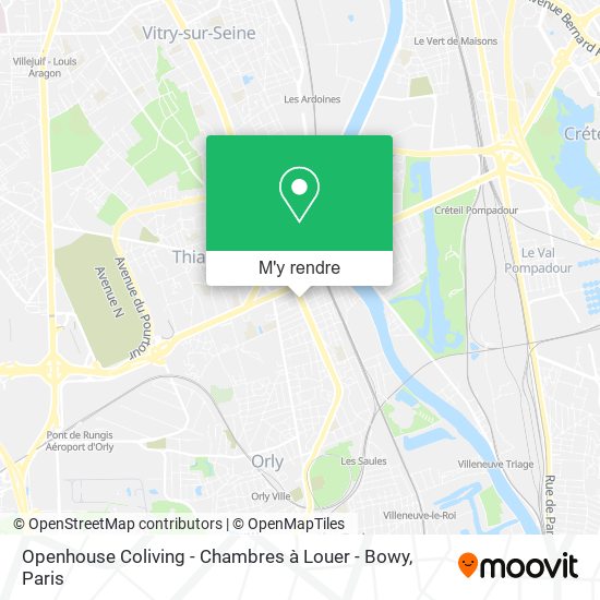 Openhouse Coliving - Chambres à Louer - Bowy plan