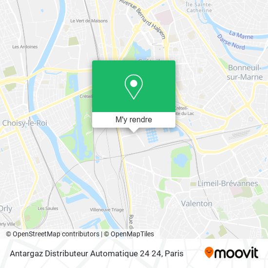 Antargaz Distributeur Automatique 24 24 plan