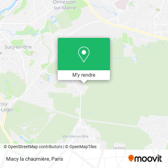 Macy la chaumière plan