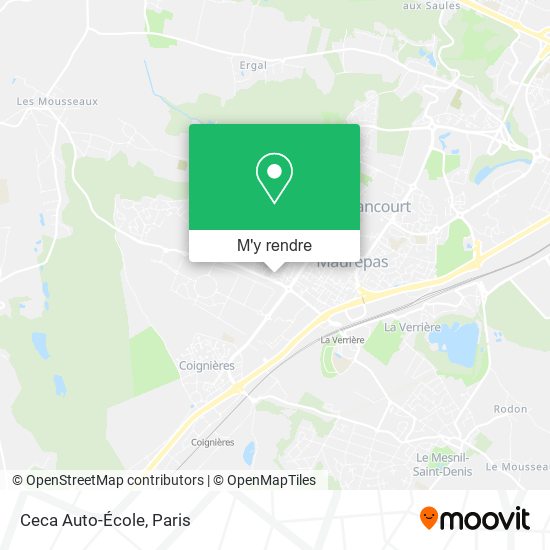 Ceca Auto-École plan