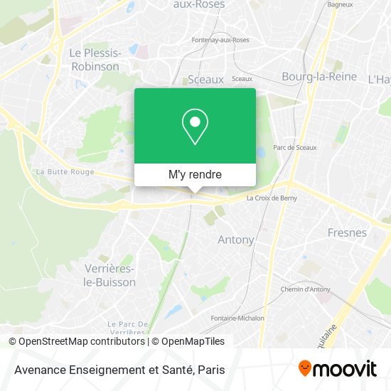 Avenance Enseignement et Santé plan