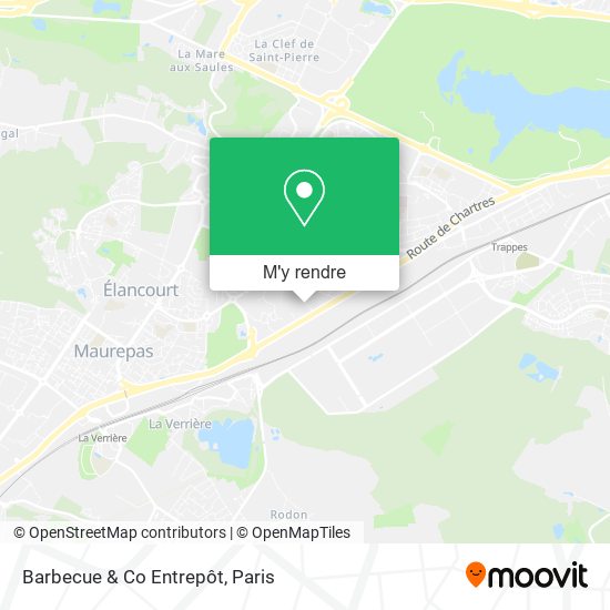 Barbecue & Co Entrepôt plan