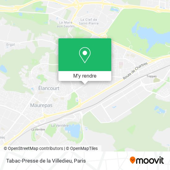 Tabac-Presse de la Villedieu plan