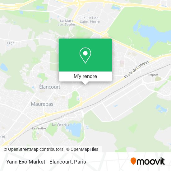 Yann Exo Market - Élancourt plan