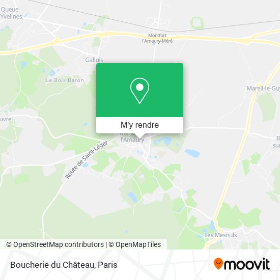 Boucherie du Château plan