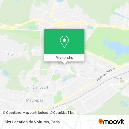 Sixt Location de Voitures plan