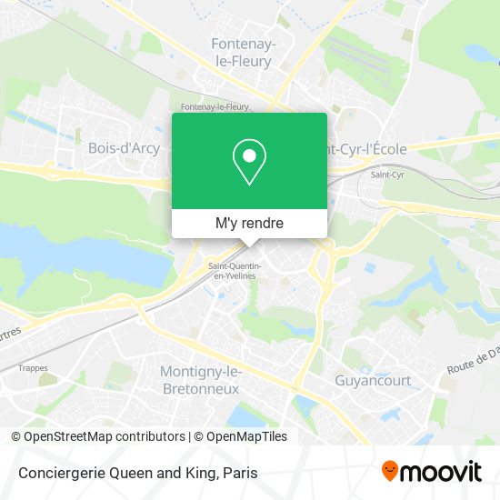 Conciergerie Queen and King plan